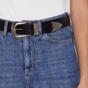 Faux Leather Belt